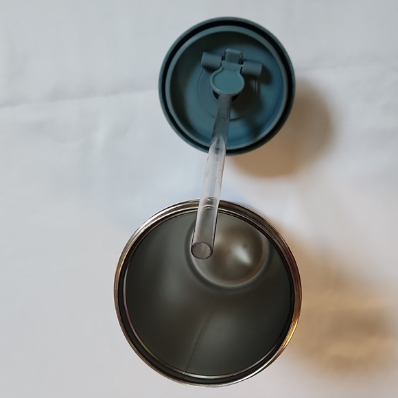 Tal Water Tumbler with Acrylic Straw, Blue, 24oz - Picture 5 of 6